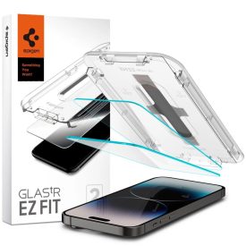   iPhone 14 Pro Kijelzővédő Üvegfólia - Spigen Glas.tR EZ Fit x 2 db