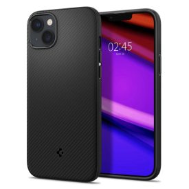 iPhone 14 Plus Tok - Spigen Mag Armor MagFit - Fekete iPhone 14 Plus Tok - Spigen Mag Armor MagFit - Fekete