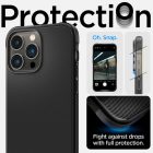 iPhone 14 Pro Max Tok - Spigen Rugged Armor MagFit - Fekete