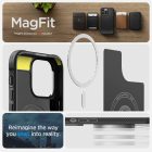 iPhone 14 Pro Max Tok - Spigen Rugged Armor MagFit - Fekete