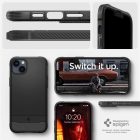 iPhone 14 Tok - Spigen Rugged Armor MagFit - Fekete