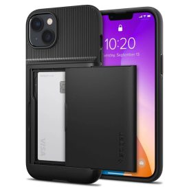 iPhone 14 Plus Tok - Spigen Slim Armor CS - Fekete iPhone 14 Plus Tok - Spigen Slim Armor CS - Fekete