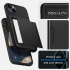 iPhone 14 Plus Tok - Spigen Slim Armor CS - Fekete