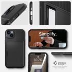 iPhone 14 Plus Tok - Spigen Slim Armor CS - Fekete