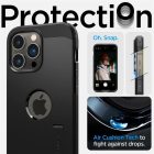 iPhone 14 Pro Max Tok - Spigen Tough Armor MagFit - Fekete