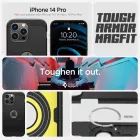 iPhone 14 Pro Tok - Spigen Tough Armor MagFit - Fekete