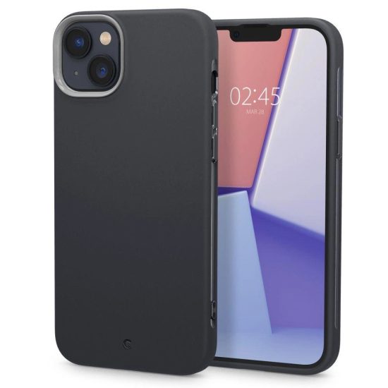 iPhone 14 Plus Tok - Spigen Cyrill UltraColor Mag - Sötétszürke