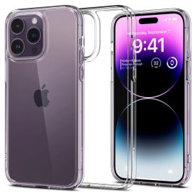 iPhone 14 Pro Max Tok - Spigen Ultra Hybrid - Átlátszó iPhone 14 Pro Max Tok - Spigen Ultra Hybrid - Átlátszó