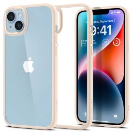 iPhone 14 Plus Tok - Spigen Ultra Hybrid - Bézs iPhone 14 Plus Tok - Spigen Ultra Hybrid - Bézs
