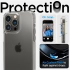iPhone 14 Pro Tok - Spigen Ultra Hybrid - Matt Átlátszó