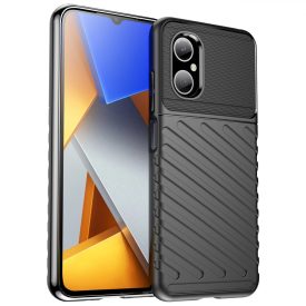 Xiaomi Poco M4 5G Tok - Thunder Case - Fekete Xiaomi Poco M4 5G Tok - Thunder Case - Fekete