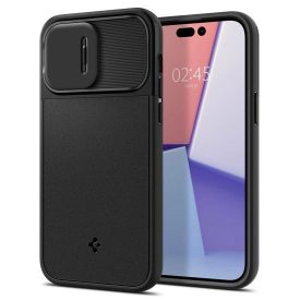 iPhone 14 Pro Max Tok - Spigen Optik Armor MagFit - Fekete