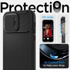 iPhone 14 Pro Tok - Spigen Optik Armor MagFit - Fekete