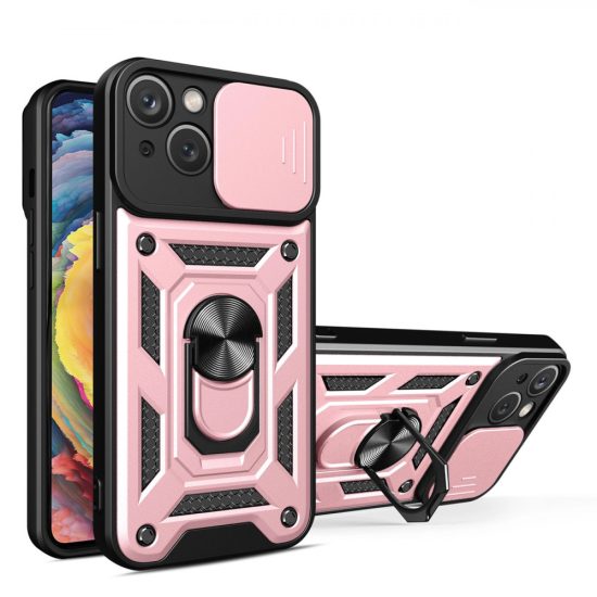 iPhone 14 Plus Tok - Hybrid Armor Camshield - Pink