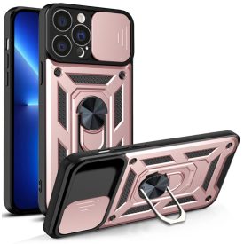 iPhone 13 Pro Max Tok - Hybrid Armor Camshield - Pink iPhone 13 Pro Max Tok - Hybrid Armor Camshield - Pink