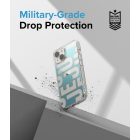 iPhone 14 Plus Tok - Ringke Fusion Design - Purple Rose