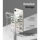 iPhone 14 Plus Tok - Ringke Fusion Design - Purple Rose