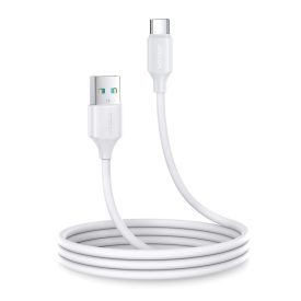 Joyroom USB-A - USB-C Kábel - 1m 3A - Fehér Joyroom USB-A - USB-C Kábel - 1m 3A - Fehér