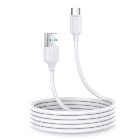 Joyroom USB - USB-C Kábel - 2m 3A - Fehér Joyroom USB - USB-C Kábel - 2m 3A - Fehér