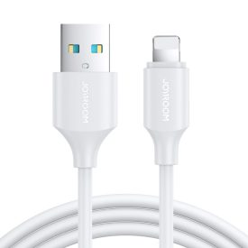 Joyroom USB-A - Lightning Kábel - 1m 2.4A - Fehér Joyroom USB-A - Lightning Kábel - 1m 2.4A - Fehér