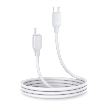 Joyroom USB-C - USB-C Kábel - 1m 3A 60W - Fehér