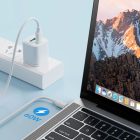 Joyroom USB-C - USB-C Kábel - 1m 3A 60W - Fehér