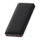 Baseus Power Bank 10000mAh 20W - Bipow - 2xUSB + 1xUSB-C - Fekete