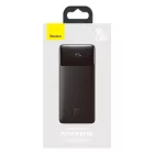 Baseus Power Bank 10000mAh 20W - Bipow - 2xUSB + 1xUSB-C - Fekete