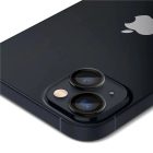 iPhone 14 / 14 Plus / 15 / 15 Plus Lencsevédő - Spigen Glas.tR EZ Fit Optik Pro - Fekete x 2 db