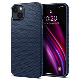 iPhone 14 Plus Tok - Spigen Liquid Air - Kék iPhone 14 Plus Tok - Spigen Liquid Air - Kék