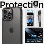 iPhone 14 Pro Max Tok - Spigen Ultra Hybrid - Matt Fekete