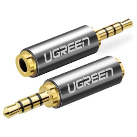 UGREEN Audio Adapter Jack 2.5mm (apa) - 3.5mm (anya) - Fekete   UGREEN Audio Adapter Jack 2.5mm (apa) - 3.5mm (anya) - Fekete