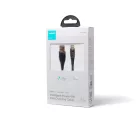 Joyroom USB-A - Lightning Kábel Intelligens Kikapcsolással - 1.2m 2.4A - Fekete