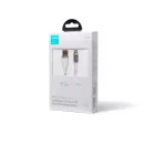 Joyroom USB-A - Lightning Kábel Intelligens Kikapcsolással - 1.2m 2.4A - Fehér