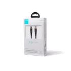 Joyroom USB-C - Lightning Kábel Intelligens Kikapcsolással - 1.2m 2.4A - Fekete