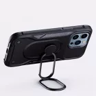 iPhone 14 Pro Tok - Joyroom Dual Hinge - Ütésálló, Tartógyűrűvel - Fekete