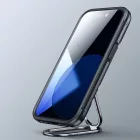 iPhone 14 Plus Tok - Joyroom Dual Hinge - Ütésálló, Tartógyűrűvel - Fekete