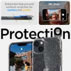 iPhone 14 Tok - Spigen Liquid Crystal Glitter - Átlátszó-Ezüst