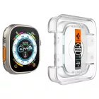 Apple Watch Ultra 1 / 2 (49mm) Kijelzővédő Üvegfólia - Spigen Glas.tR EZ Fit x 2 db