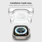 Apple Watch Ultra 1 / 2 (49mm) Kijelzővédő Üvegfólia - Spigen Glas.tR EZ Fit x 2 db