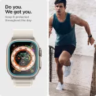Apple Watch Ultra 1 / 2 (49mm) Kijelzővédő Üvegfólia - Spigen Glas.tR EZ Fit x 2 db