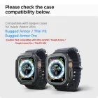 Apple Watch Ultra 1 / 2 (49mm) Kijelzővédő Üvegfólia - Spigen Glas.tR EZ Fit x 2 db
