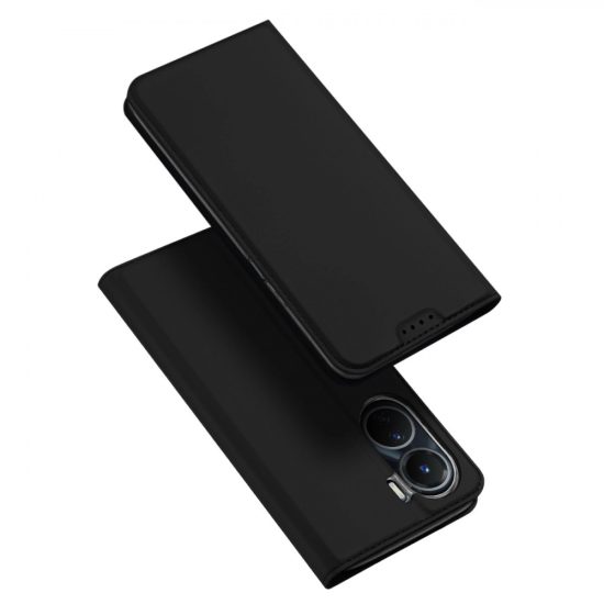 Vivo Y16 / Y02s Tok - Dux Ducis Skin Pro - Fekete
