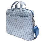 Guess Saffiano 4G Triangle Logo Laptop Táska 16" - Kék
