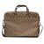 Guess Saffiano 4G Triangle Logo Laptop Táska 16" - Barna