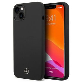iPhone 14 Plus Tok - Mercedes Silicone Line - Fekete iPhone 14 Plus Tok - Mercedes Silicone Line - Fekete
