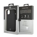 iPhone 14 Tok - Mercedes Silicone Line - Fekete