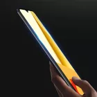 Vivo Y16 / Y02s Kijelzővédő Üvegfólia - Dux Ducis 9D Tempered Glass - Fekete