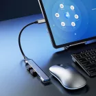 Dudao USB-C HUB 4in1 - 4x USB-A (3x USB2.0 + 1x USB3.0)