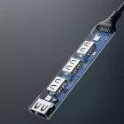 Dudao USB-C HUB 4in1 - 4x USB-A (3x USB2.0 + 1x USB3.0)